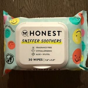 HONEST Sniffer Soothers Wipes - 30 count
